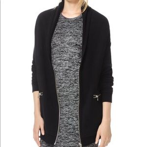 XS Black Aritzia Wilfred Free Black Cocoon Rousseau Cozy Fall Sweater